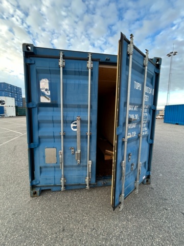 1411382-21 Container 40 fot – isolerad med el och avfuktare
