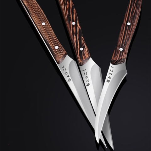 1437033-2 Frukt- och Grönsakssnidarset – 3 knivar – 30Cr13 Rostfritt stål - Fri frakt