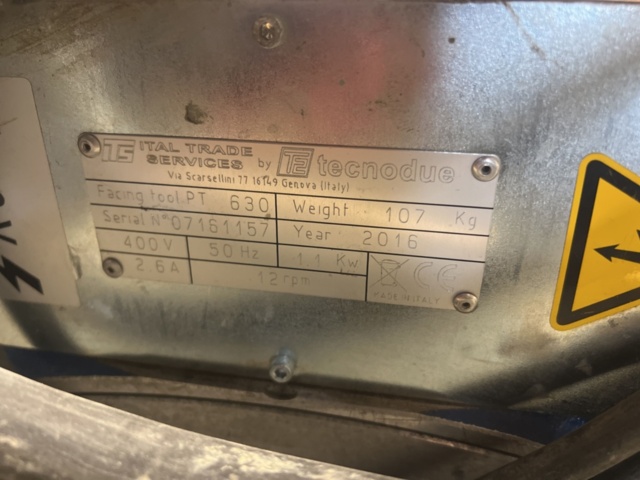 1420231-14 Stumsvetsmaskin - Tecnodue PT 630