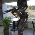 1421575-6 Staty av robot ca 204x95x80 cm