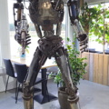 1421575-8 Staty av robot ca 204x95x80 cm