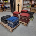 1421580-1 Classic trade show carpet in pieces, total 256 pieces