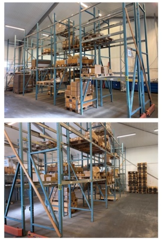 Pallet racking 18 sections (disassembled) - PS Auction - We value the ...