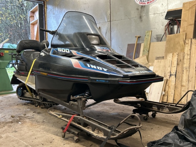 1361368-1 Snowmobile - POLARIS INDY 500 SKS, -1991
