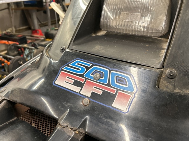 1361368-6 Snowmobile - POLARIS INDY 500 SKS, -1991