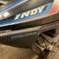 1361368-7 Snowmobile - POLARIS INDY 500 SKS, -1991