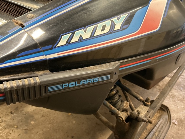 1361368-7 Snowmobile - POLARIS INDY 500 SKS, -1991
