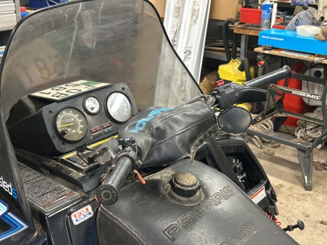 1361368-10 Snowmobile - POLARIS INDY 500 SKS, -1991