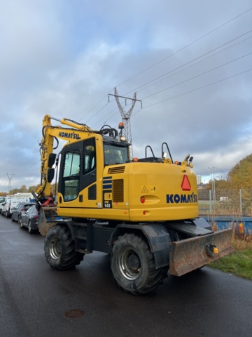 1338325-3 Hjulgrävare med tiltrotator - Komatsu PW148-10 -2015