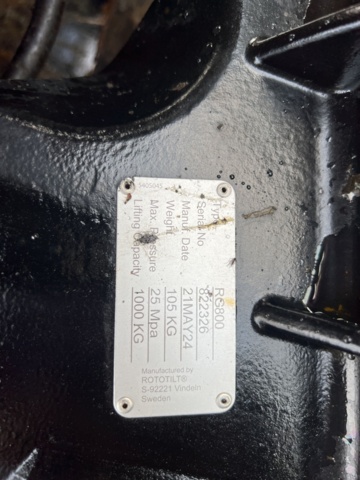 1338325-15 Hjulgrävare med tiltrotator - Komatsu PW148-10 -2015