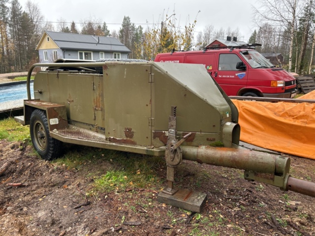 1267795-2 Militär kompressorvagn – Kraftuttagsdrivet