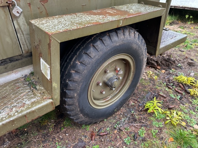 1267795-18 Militär kompressorvagn – Kraftuttagsdrivet