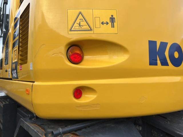 1338325-31 Hjulgrävare med tiltrotator - Komatsu PW148-10 -2015