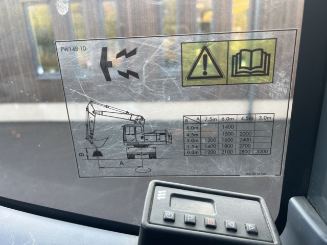 1338325-61 Hjulgrävare med tiltrotator - Komatsu PW148-10 -2015