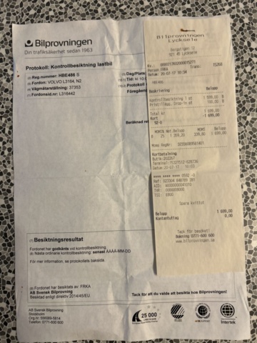 1267794-96 Bärgningslastbil och bogserkärra – Volvo L316442