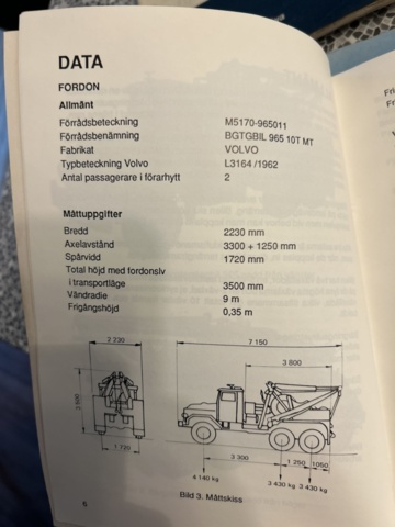 1267794-102 Bärgningslastbil och bogserkärra – Volvo L316442