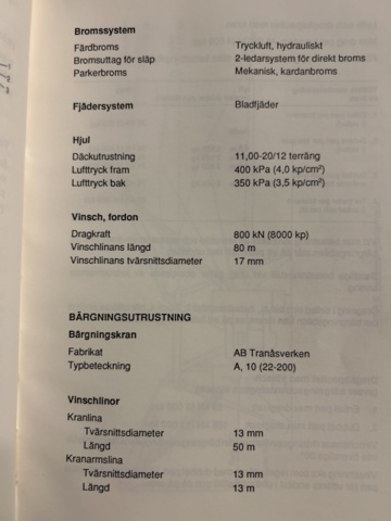 1267794-104 Bärgningslastbil och bogserkärra – Volvo L316442