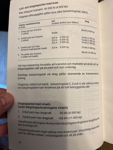 1267794-105 Bärgningslastbil och bogserkärra – Volvo L316442