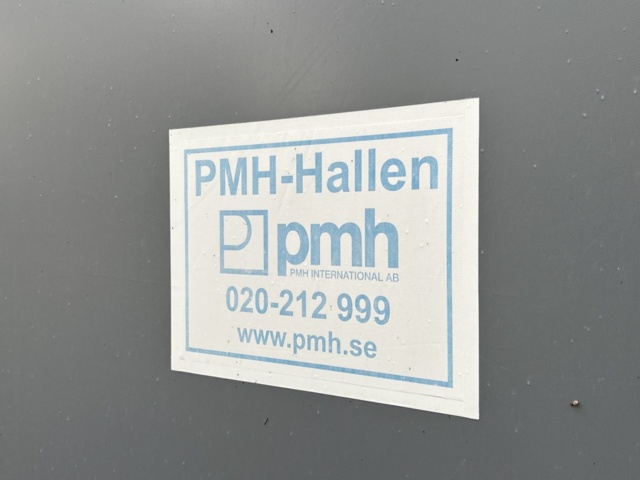1361370-8 Tälthall PMH-Hallen 20x11 m med elcentral, belysning och port