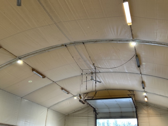 1361370-27 Tälthall PMH-Hallen 20x11 m med elcentral, belysning och port