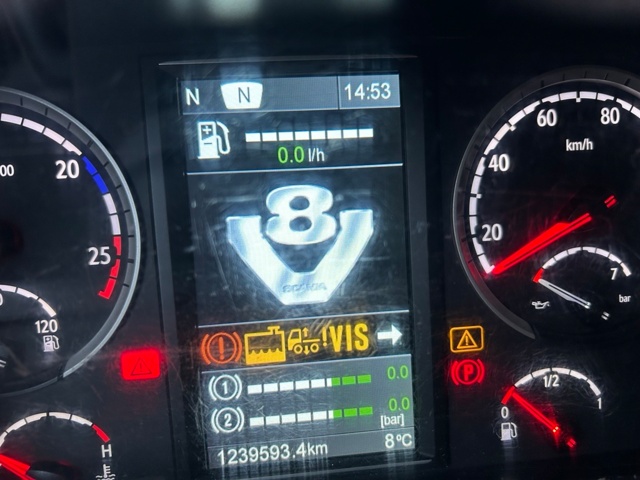 1267757-78 Kranbil Scania R500 6x2 automat 2013 HIAB EP-5 HIPRO #UPPDATERAD#