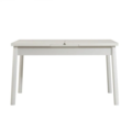 1434709-1 Matbord - Forme, utdragbart, vit melamin, träben
