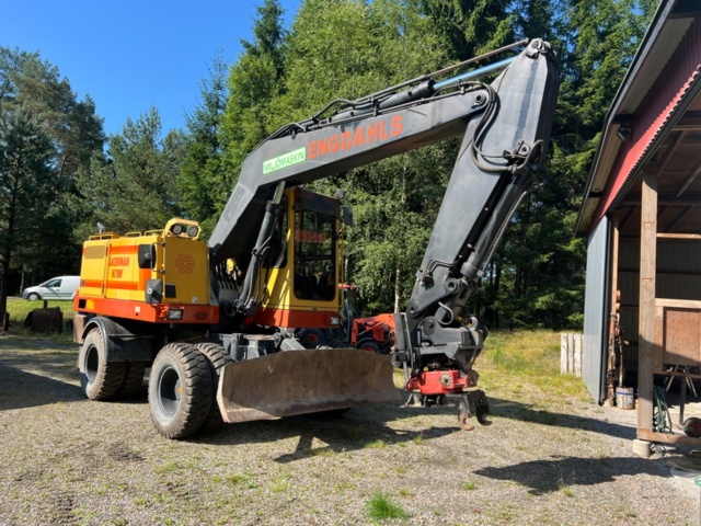 1437806-8 Hjulgrävare Åkerman H7Mc -88 "Miljömotor" 14627 tim med skopor