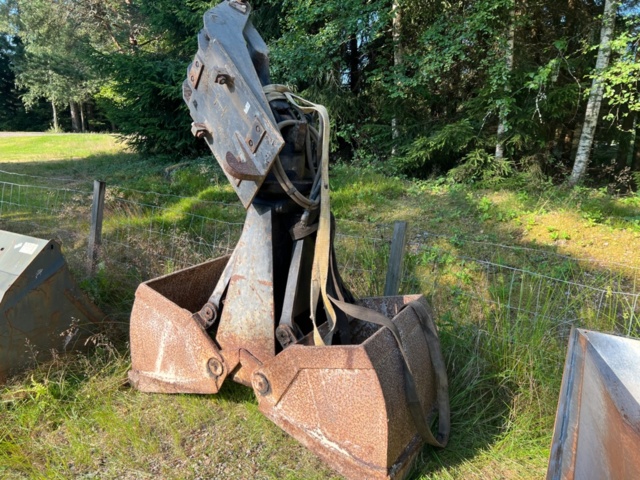 1437806-59 Hjulgrävare Åkerman H7Mc -88 "Miljömotor" 14627 tim med skopor