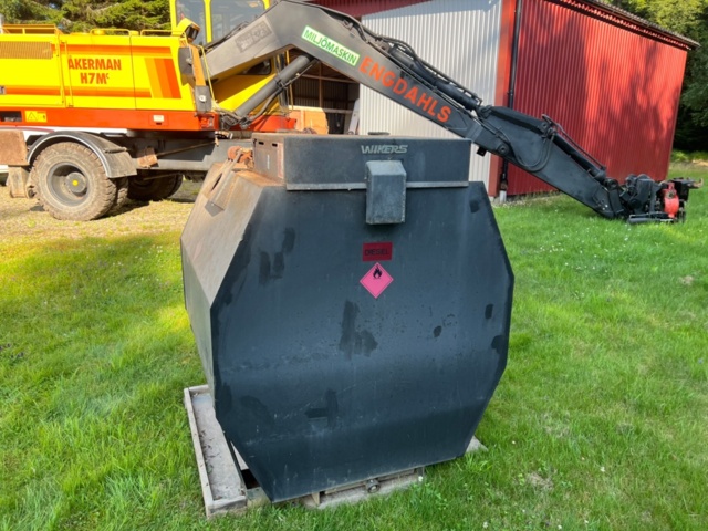 1437806-61 Hjulgrävare Åkerman H7Mc -88 "Miljömotor" 14627 tim med skopor