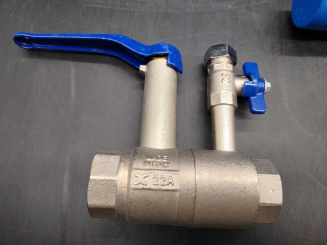 1432400-3 Kulventiler 3 st - Vexve, Naval, mässing & stål