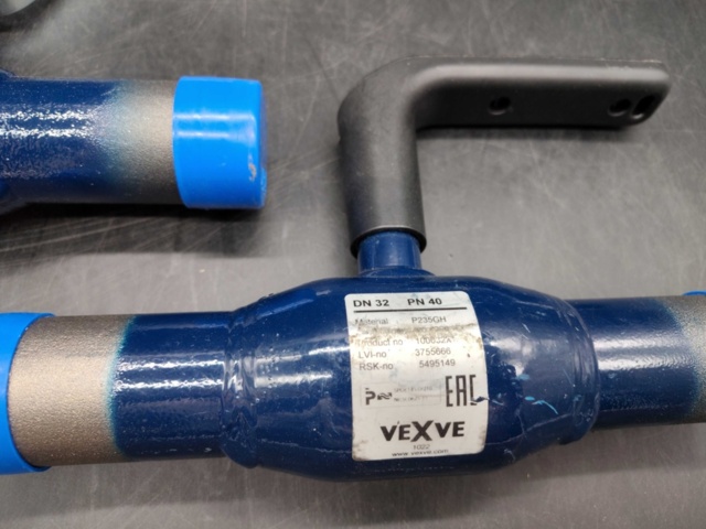 1432400-4 Kulventiler 3 st - Vexve, Naval, mässing & stål