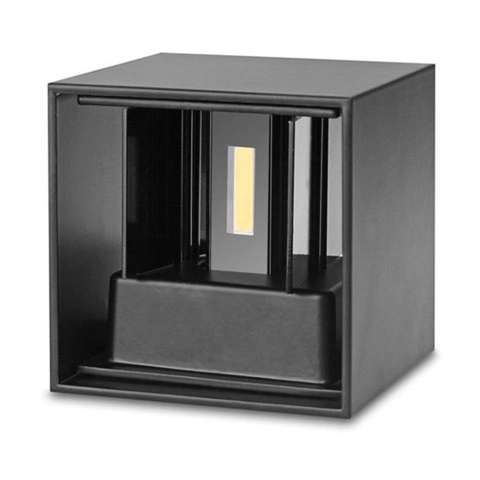 1437978-3 10st fasadbelysning, up/down light - Frakt ingår