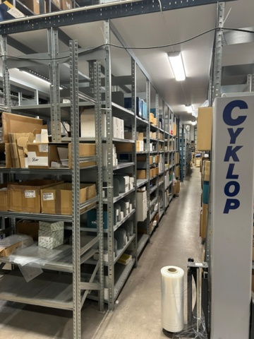 1344020-3 Hyllsystem Brännehylte, komplett anläggning