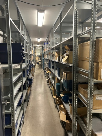 1344020-5 Hyllsystem Brännehylte, komplett anläggning