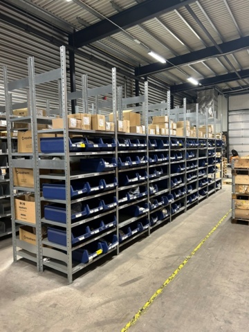 1344020-6 Hyllsystem Brännehylte, komplett anläggning