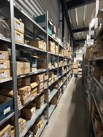 1344020-9 Hyllsystem Brännehylte, komplett anläggning