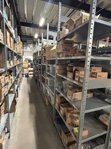 1344020-10 Hyllsystem Brännehylte, komplett anläggning