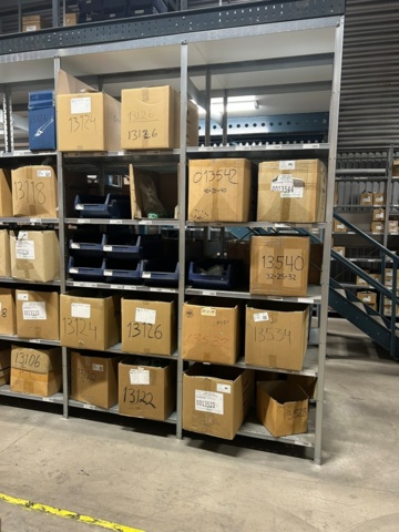 1344020-11 Hyllsystem Brännehylte, komplett anläggning