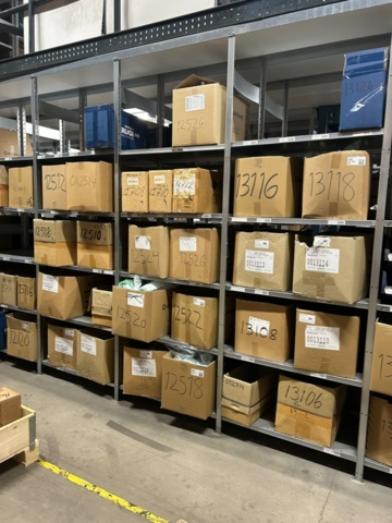 1344020-12 Hyllsystem Brännehylte, komplett anläggning