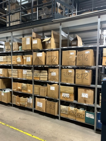 1344020-13 Hyllsystem Brännehylte, komplett anläggning