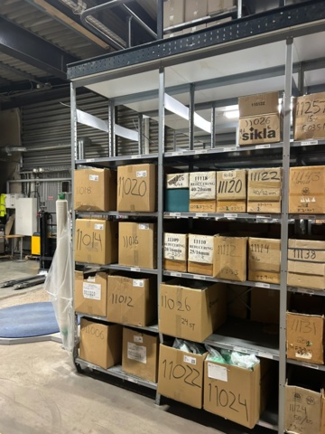 1344020-14 Hyllsystem Brännehylte, komplett anläggning