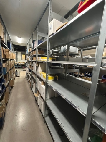 1344020-19 Hyllsystem Brännehylte, komplett anläggning