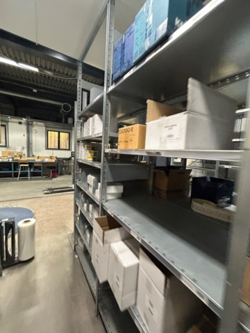 1344020-21 Hyllsystem Brännehylte, komplett anläggning