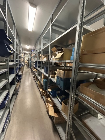 1344020-22 Hyllsystem Brännehylte, komplett anläggning