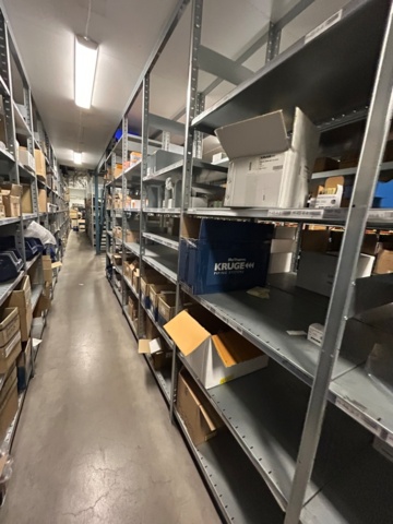 1344020-24 Hyllsystem Brännehylte, komplett anläggning