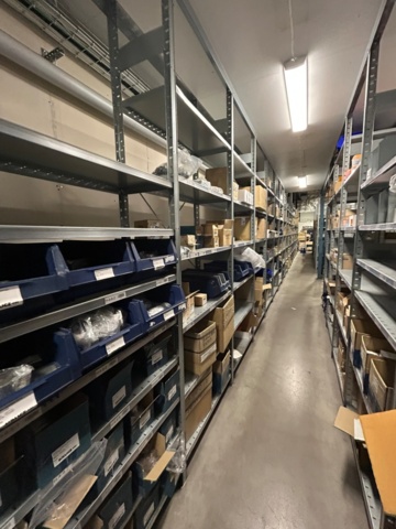 1344020-29 Hyllsystem Brännehylte, komplett anläggning