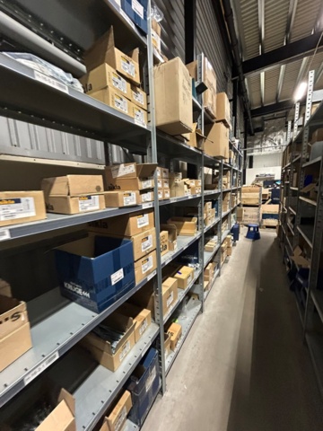 1344020-35 Hyllsystem Brännehylte, komplett anläggning