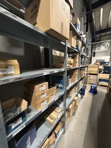 1344020-36 Hyllsystem Brännehylte, komplett anläggning