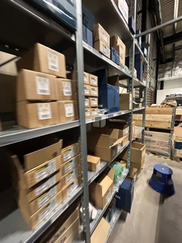 1344020-37 Hyllsystem Brännehylte, komplett anläggning