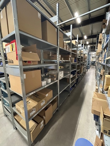 1344020-38 Hyllsystem Brännehylte, komplett anläggning